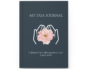 My Dua Journal | Islamic Prayer Journal | Muslim Gift for Her | Quran Quote Journal | Daily Dua & Reflection