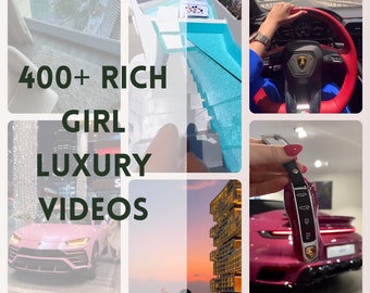 Luxe Lifestyle Videos, Faceless Marketing, PLR MRR, Rich Girl Videos, Done For You, Youtube Shorts, Instagram Reels, Women Luxury Reels
