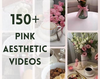 Pink Aesthetic Faceless Reels, Stories and Posts, Master Resell Rights, Faceless Reels, Instagram TikTok Reels, Sell as Your Own