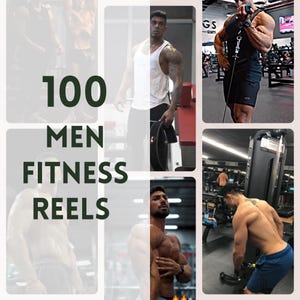 Fitness Men Videos, Faceless Men Reels, Faceless Dark Aesthetic Reels, Men Reels, Faceless Videos, Master Resell Rights, Gym Reels, DFY