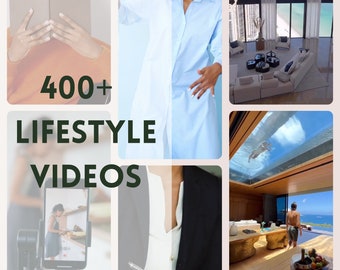 400+ Master Resell Rights, Luxury Lifestyle Videos, Luxe Reels, Faceless Marketing, Done For You, PLR, Youtube Shorts, Instagram Reels