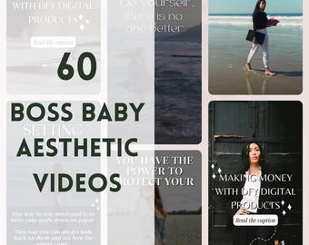 Boss Baby Videos, Read Caption Reels, Boss Lady Reels, Faceless Marketing,  Short Videos, Luxury Instagram Video Reels, Instagram Reels