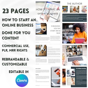 How to Start an Online Business, Done for You Guide, Master Resell Rights, Done for You eBook, Done for You Content, Make Money Online