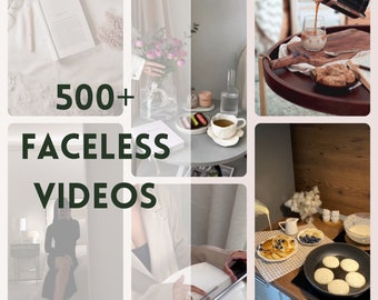 500+ Faceless Videos Bundle, Social Media Reels, Content Creation, Digital Marketing, MRR, PLR Rights, Faceless Videos, Faceless Reels