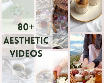 80+ Aesthetics Videos Bundle, Social Media Reels, Content Creation, Digital Marketing, MRR Rights, Faceless Videos, Faceless Reels
