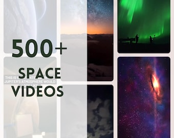 Weltraum-Rollen, Universum-Rollen, Planeten-Rollen, YouTube-Shorts, Video Bundle, konzeptionelle Motivationsrollen, Weltraum-Inhalt, Master-Wiederverkaufsrechte