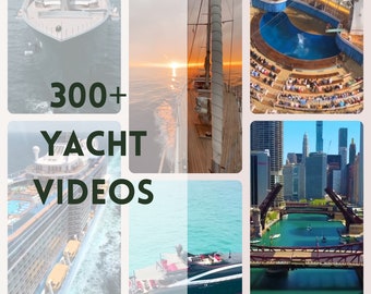 300+ MRR Yacht Videos, Luxe Reels, Faceless Marketing, Done For You, Short Videos, PLR, Content Creation, Youtube Shorts, Instagram Reels
