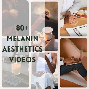 Melanin Videos, Instagram Reels, Instagram Story, Faceless Marketing, Faceless Videos, Faceless Reels, Sell on Etsy, DFY, Resell Rights