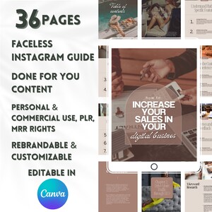 How to Increase Sales Digital Business Guide, PLR, Master Resell Rights, How To Sell, Sales Challenge for Small Business,Product Bestsellers