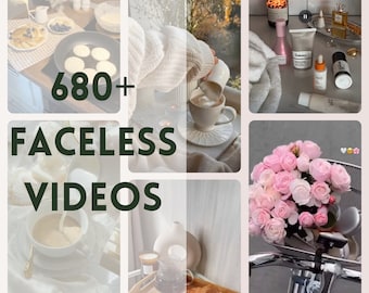 Aesthetic Faceless Reels, MRR PLR Video Bundle, Faceless Reels Bundle, Faceless Video, Aesthetic Reels, Digital Marketing, Viral Videos