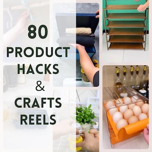Home Craft Reels, Youtube Shorts, Craft Video, Master Resell Rights, DFY Reels, Useful Product Videos, Product Hack Reels, Gadget Reels