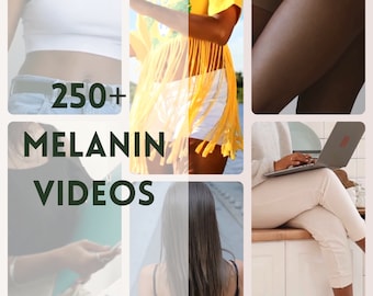 Filmy o melaninie, rolki w mediach społecznościowych, tworzenie treści, bezosobowy marketing cyfrowy, filmy bez twarzy, rolki bez twarzy, bezosobowe czarne kobiety, MRR