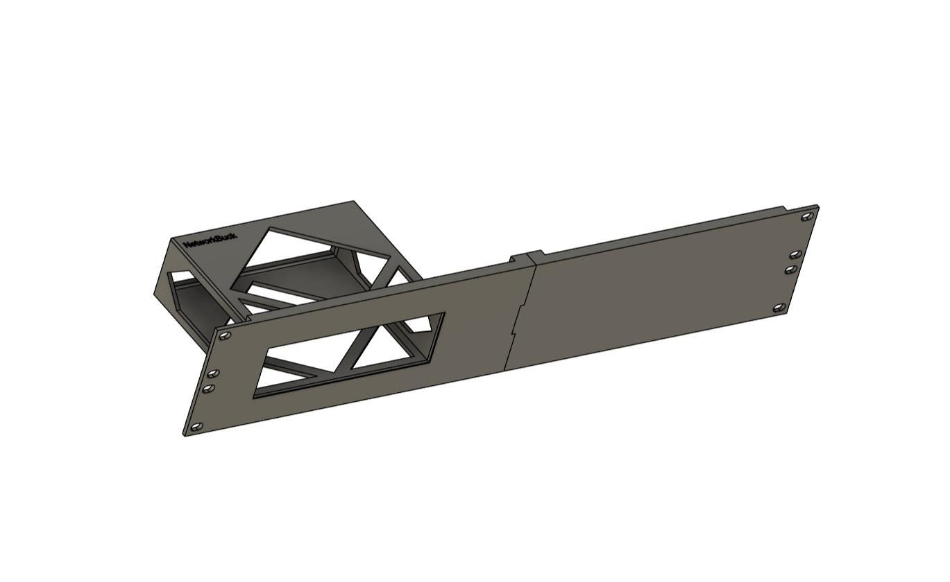 CalDigit TS4 2U Rack Mount – Custom Fit Bracket | Optional Mounting Style Available