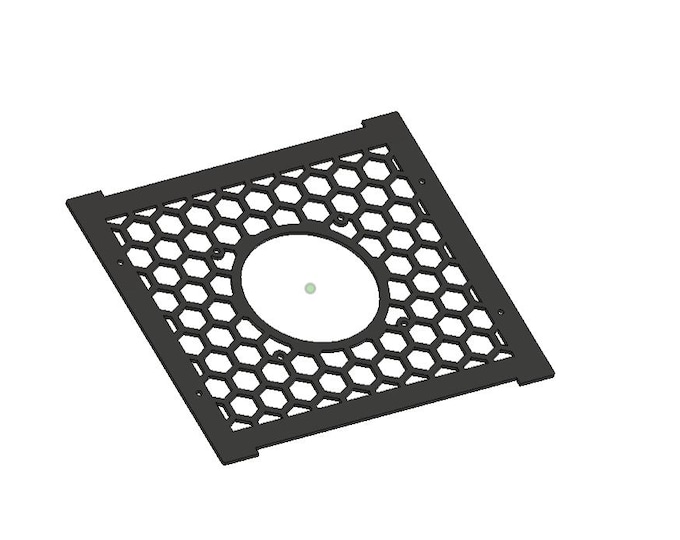GeeekPi or DeskPI 12-Inch Server Rack – Top Fan Mount (120mm Fan Ready, Brass Inserts)