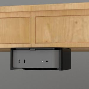 Apple Mac Mini M4 Under-Desk Mount – Wall & VESA Compatible