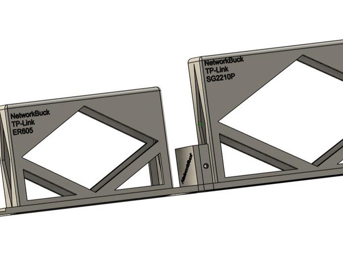 TP-Link ER605 + SG2210P – 1U Rack Mount (19-Inch)