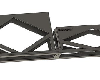 TP-Link Omada Switch & KVM Rack Mount: 1U 19-Inch