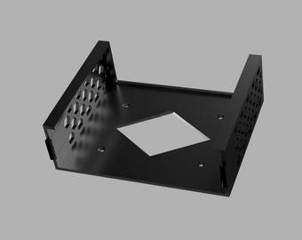 Caldigit TS4 / TS5 Thunderbolt Station 4 – Under Desk Mount with Mounting Screws