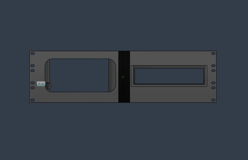 Mac Studio 3U Rack Mount, Remote Power, Focusrite Scarlett 4i4 - Etsy