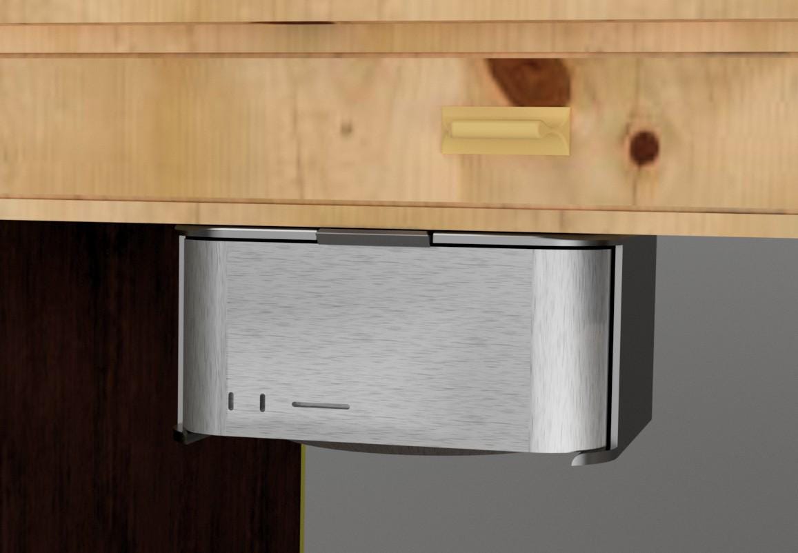 Apple Mac Studio Under-Desk Mount – Wall & VESA Compatible