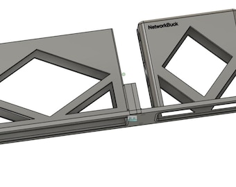 TP-Link SG2008 + UniFi Cloud Key – 19-Inch Rack Mount (Optional Keystones)