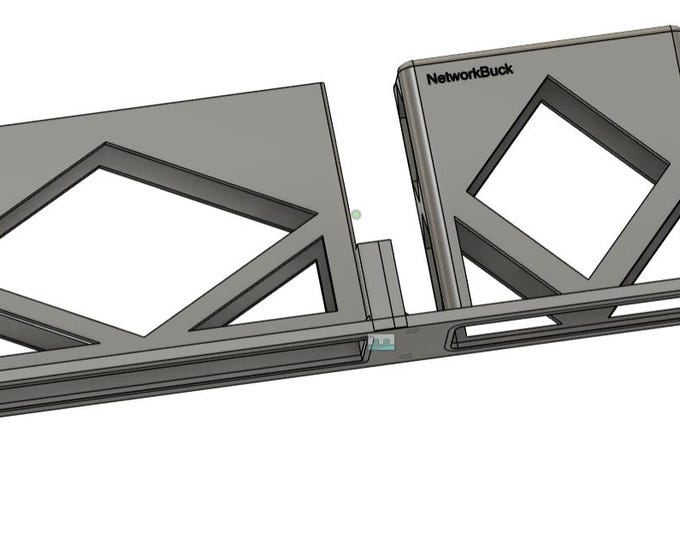 TP-Link SG2008 + UniFi Cloud Key – 19-Inch Rack Mount (Optional Keystones)