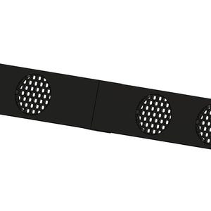 1U Rack Mount Cooling Bracket: 40mm Fan Mount