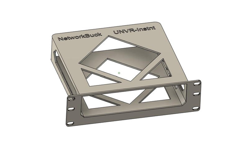 Unvr Rack Unifi Unvr-instant-kit – 1.3U / 2U 10-inch Rack Mount - Etsy