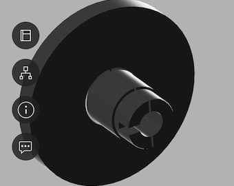 Shimpo Tachometer wheel