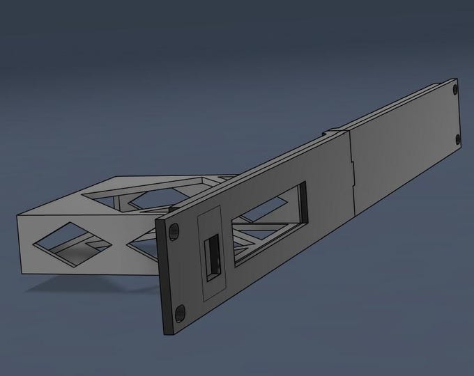 HDHomeRun Duo, Quatro, Flex 4K – 1U 19-Inch Rack Mount with Keystone Jack