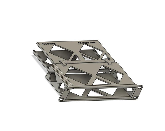 UniFi Flex 2.5G 8 PoE +  210W AC Adapter – 1U Rack Mount (10-Inch)