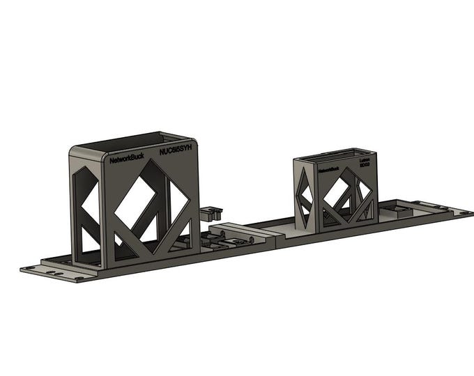 Intel NUC6i5SYH + Lutron Hub – 2U 19-Inch Rack Mount