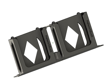 HP EliteDesk G3 or G4 Mini & Newer – 1U Rack Mount (19-Inch)