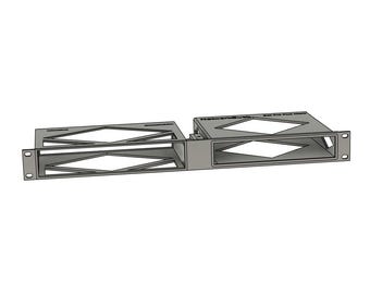 iConnectivity Audio4+ + Dell OptiPlex Mini – 1U Rack Mount (19-Inch)