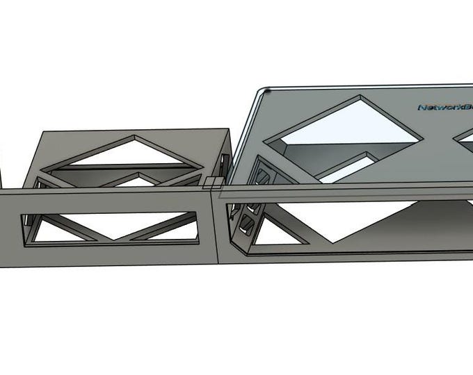 1U 19-Inch Rack Mount for UCG-Fiber, HDHomeRun 4K/Quatro & Lutron L-BDG2