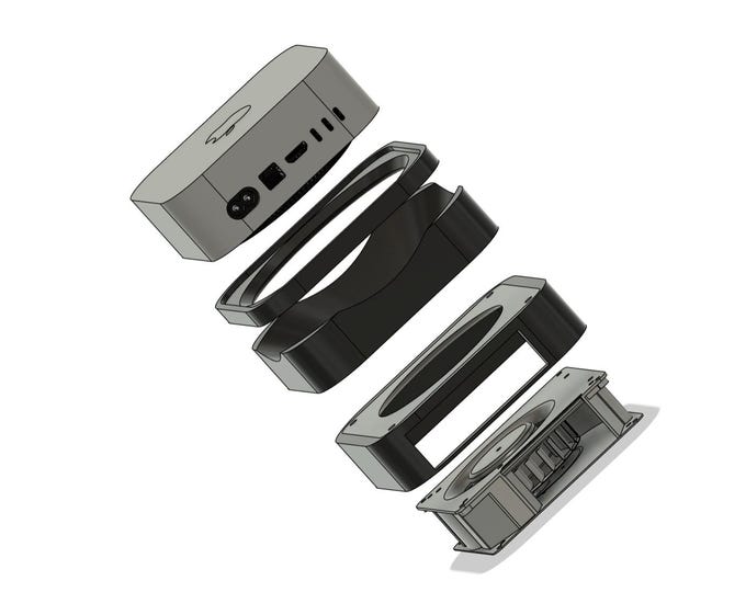 Apple Mac M4 MINI Cooling Tower