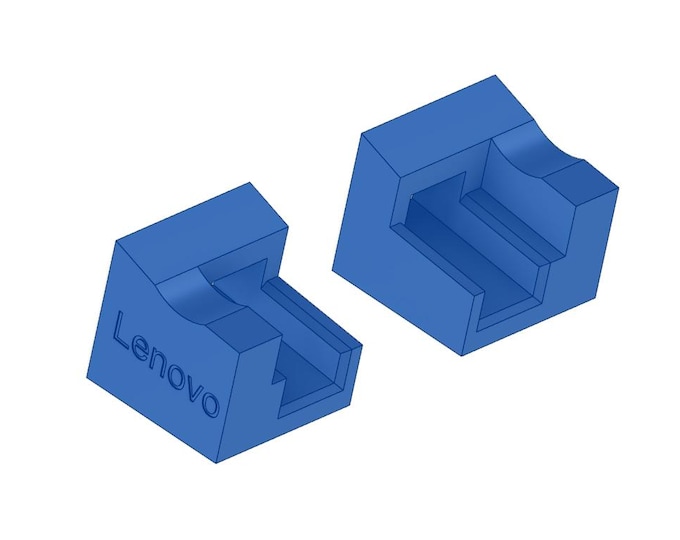 Lenovo T420 / W530 – Cooling / Laptop Riser Support Legs - Helps with heat dissipation