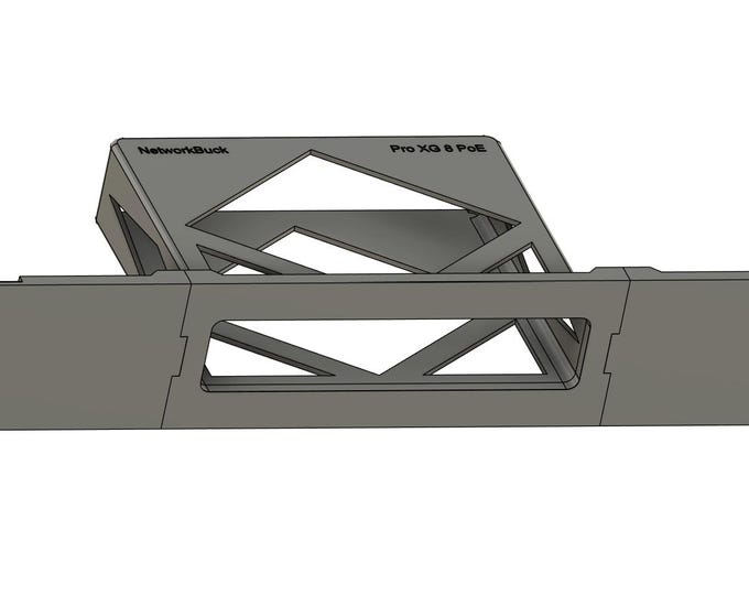 UniFi Switch Pro XG 8 PoE – 1U 19-Inch Rack Mount