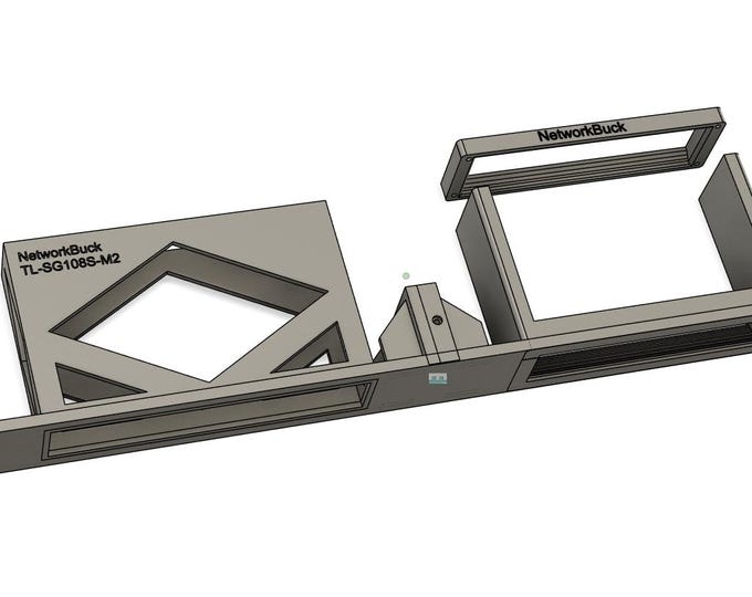 ARRIS S33 + TP-Link TL-SG108S-M2 – 19-Inch Rack Mount
