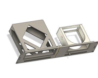 Apple Mac Mini M4  -- 2U Rack Mount and  Minisopuru MS-01