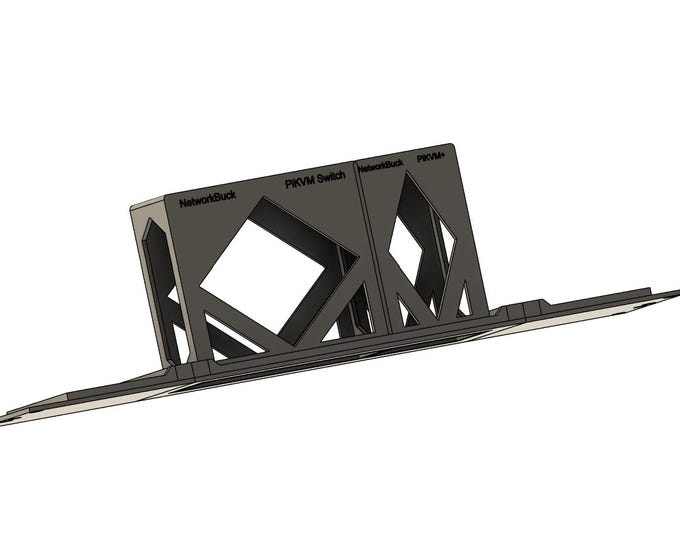 PiKVM V4 Plus & Multiport Extender – 2U Rack Mount (19-Inch)