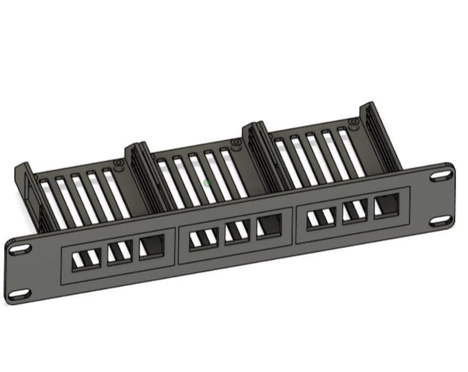 Raspberry Pi 5 – 1U 10-Inch Rack Mount