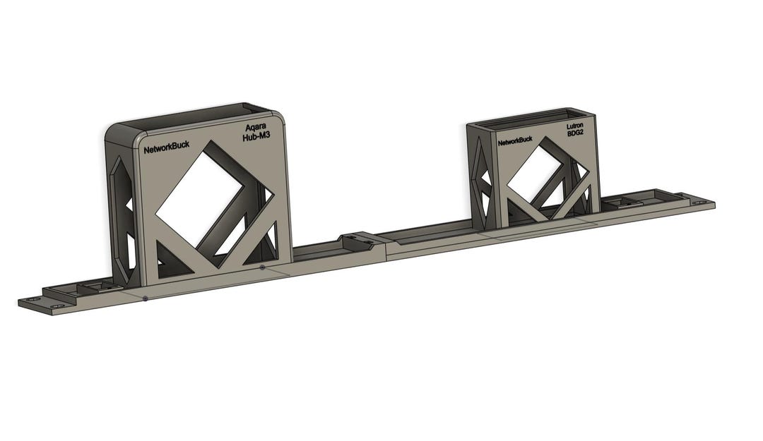 Lutron Rack Aqara Hub M3 & Lutron L-BDG2 – 1U Rack Mount (19-inch) - Etsy