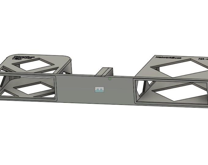 Home Assistant Green + Apple TV 4K (1st Gen) — 1U 19-Inch Rack Mount