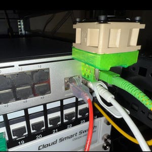 Fan Mount Bracket for WAS-110 SF Module 40mm Fans Updated Style