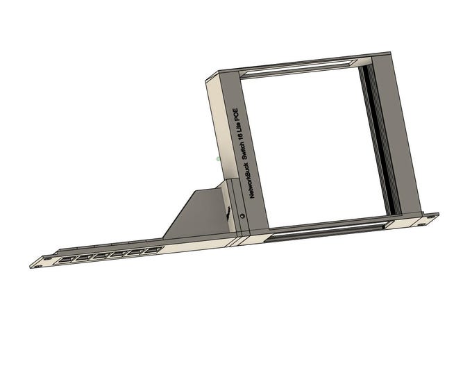 UniFi USW-Pro-16-LITE PoE – 1U 19-Inch Rack Mount with Keystone Options