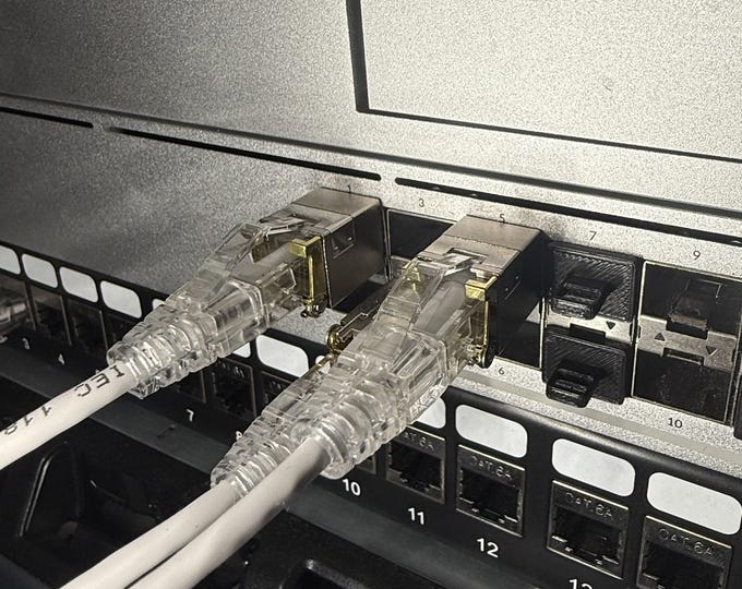 SFP Port Dust Cover: Protects SFP/SFP+ Slots