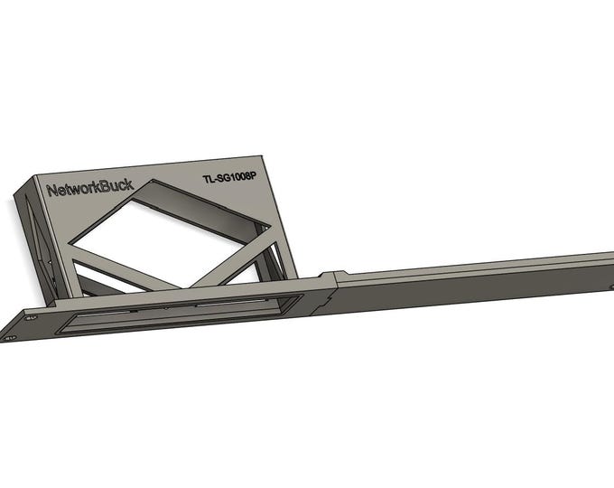TP-Link TL-SG1008P V3 and V4   – 1U 19-Inch Rack Mount