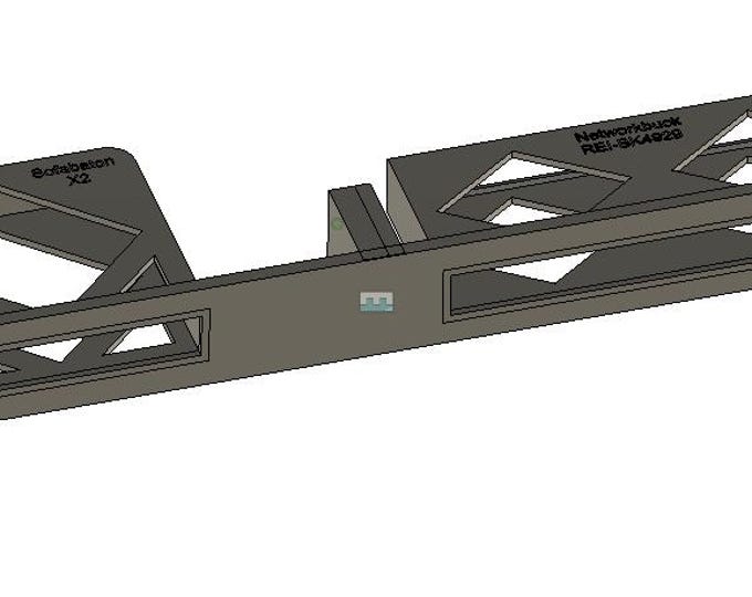 OREI BK-4929 + Sofabaton X2 Hub – 1U Rack Mount (19-Inch)