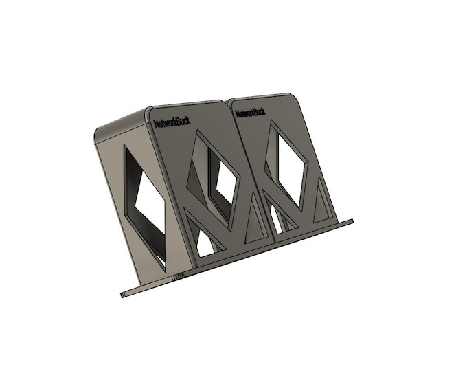 Apple TV 4K  – 1U Rack Mount for 10-Inch Rack with Keystone Jack